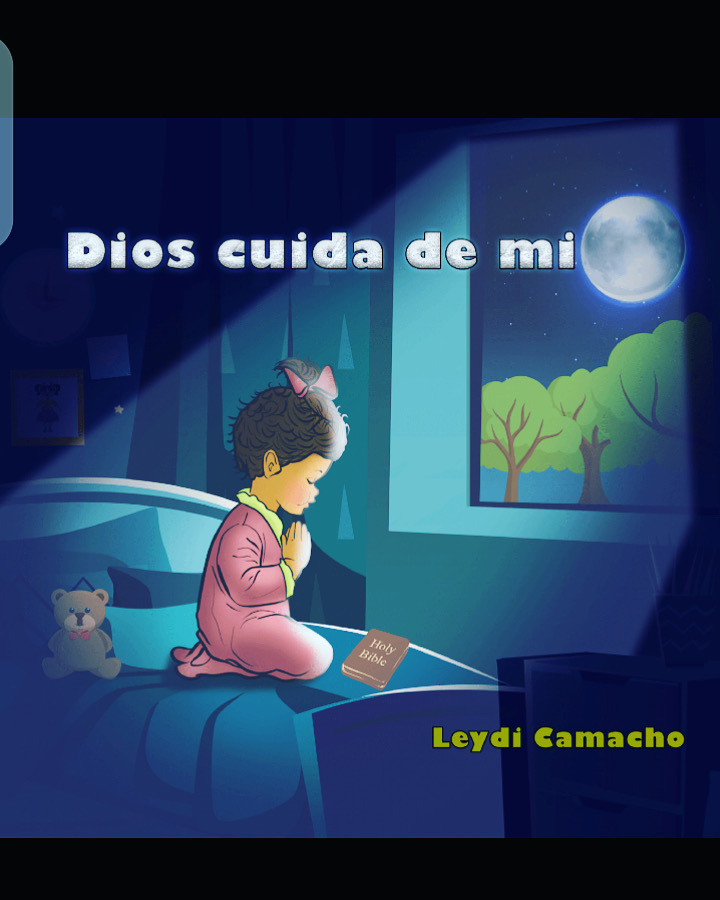 3d book display image of Dios cuida de mi